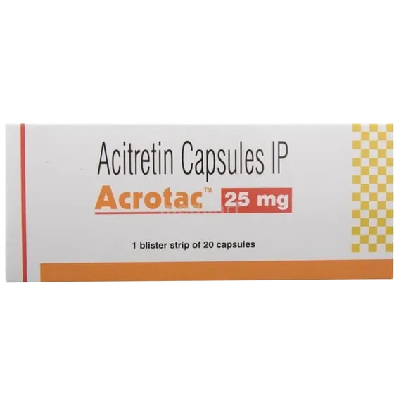 acrotac 25mg tablet 20's